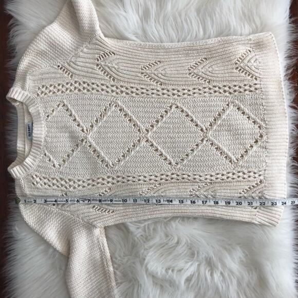 Old Navy Cream Cozy Chunky Pullover Sweater - Picture 5 of 5